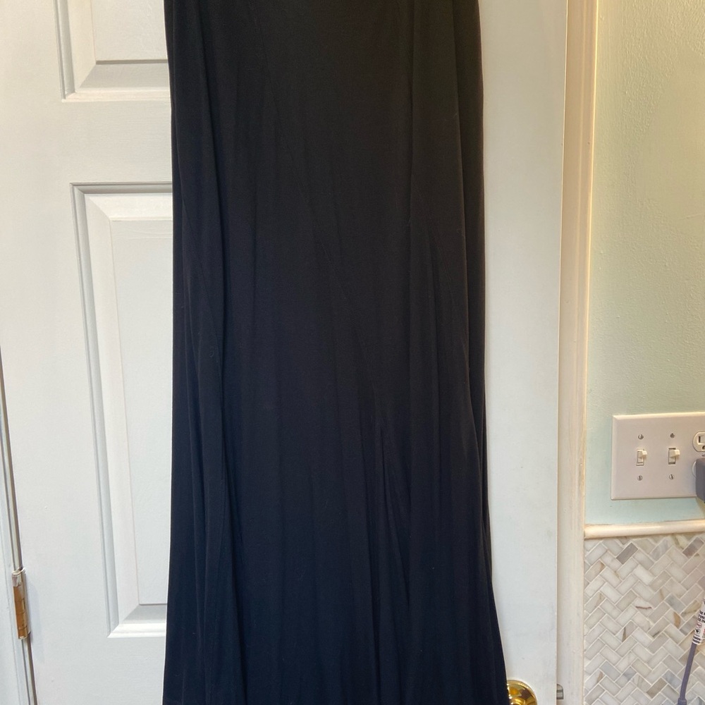 Chico’s Black Maxi Skirt - Flowy Lightweight Silhouette - Picture 3 of 5